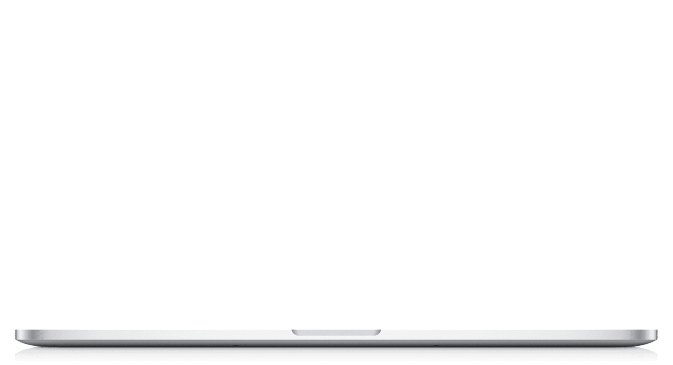 Base notebook mostrando design de site profissional